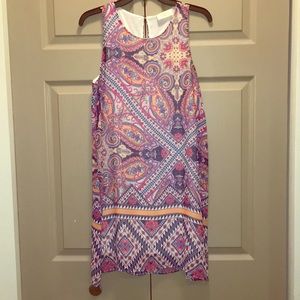 Fun patterned dress